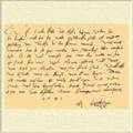 Собственноручное письмо Лютера к его жене Катерине