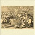 Смерть Густава Адольфа в битве при Люцене. Иллюстрация из «Theatrum Europaeum»