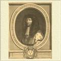 Людовик XIV. Гравюра работы Пуайльи с портрета кисти Миньяра