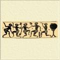 Праздник сбора урожая. Изображение с чернофигурного сосуда VII в. до н. э.