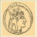 Тигран I, царь Армении. С его тетрадрахмы.