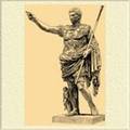 Август в виде триумфатора. Статуя из Ватиканского музея.