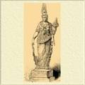 Исида. Бронзовая статуя из Геркуланума.