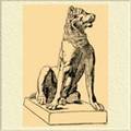 Молосская собака. Античная статуя из Помпей