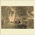 Битва при Абукире, 1 августа 1798 г. Гравюра работы Фр. Веберна