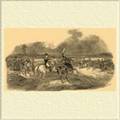 Переход Наполеона с четырьмя кавалерийскими полками через Двину, в июле 1812