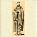 Святой Амвросий Медиоланский. С мозаики V в. н. э.
