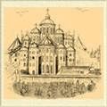 Старейшее изображение Софийского собора в Киеве.