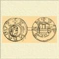 Монета Конрада III (1138–1152)